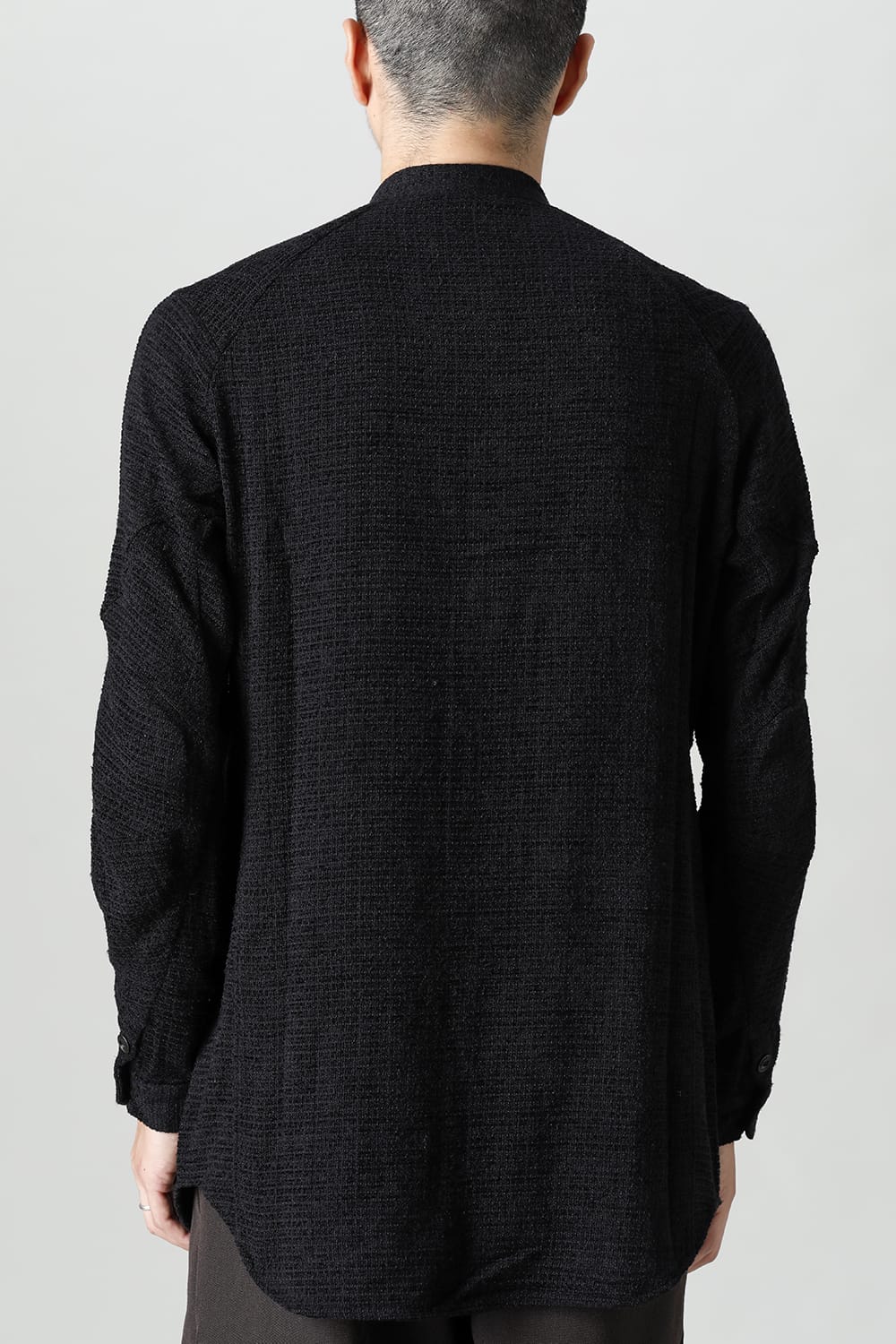 Long shirt Silk tweed