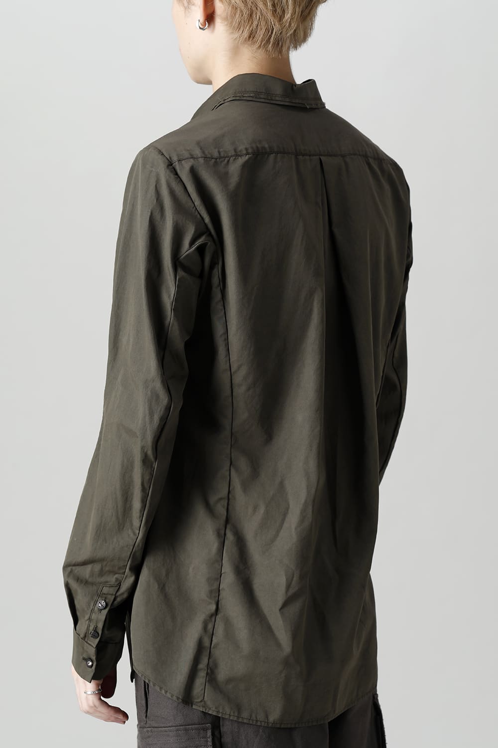 Shirt FINX 120/2 Cotton Dark Olive