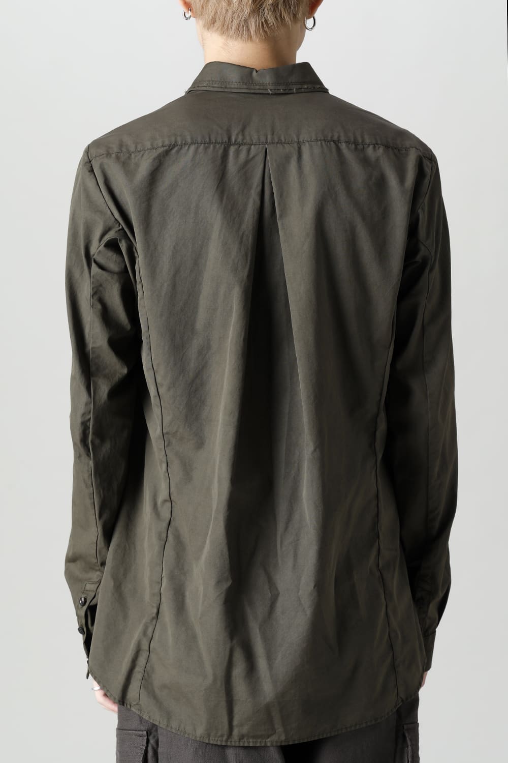 Shirt FINX 120/2 Cotton Dark Olive