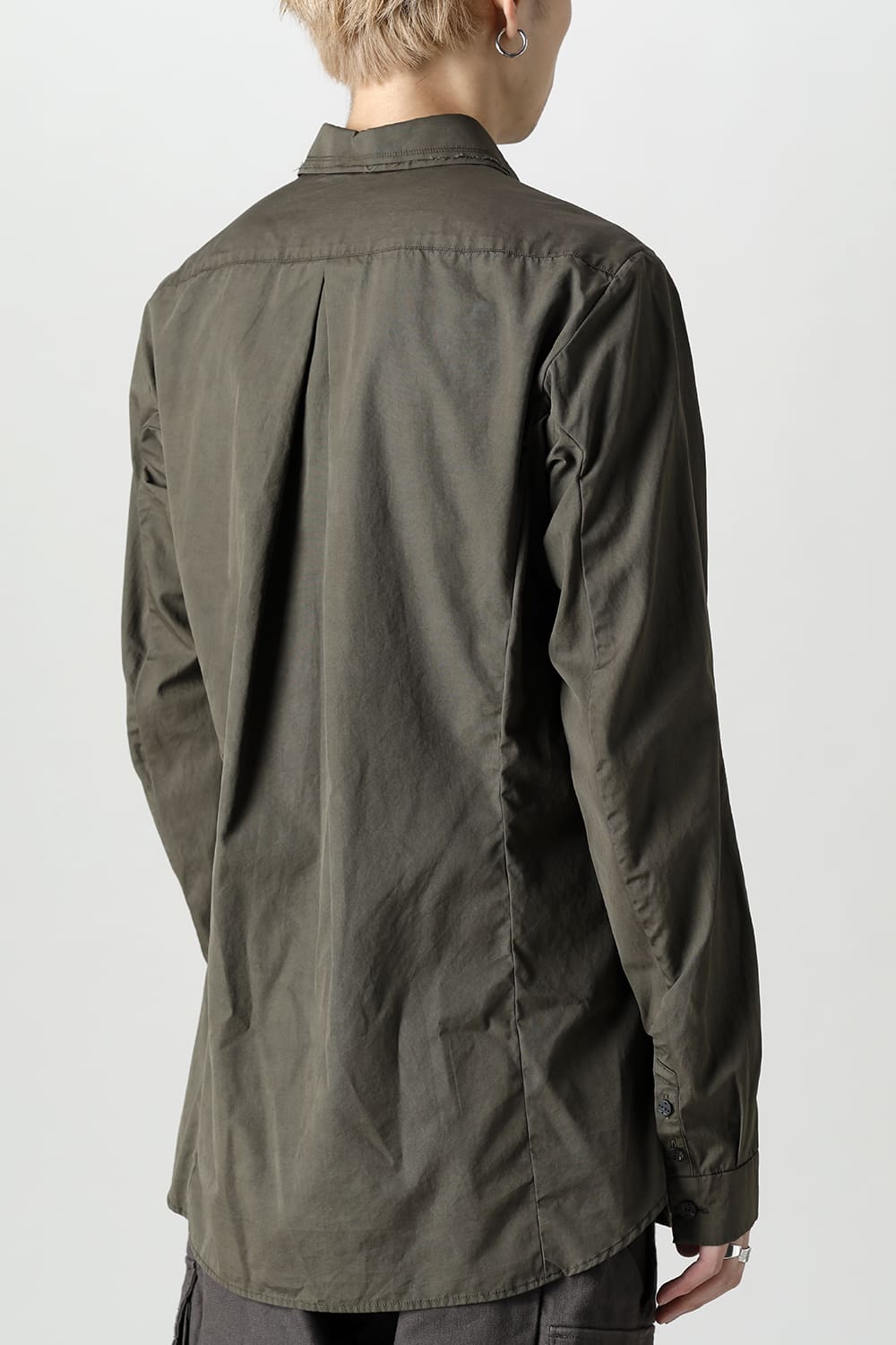 Shirt FINX 120/2 Cotton Dark Olive