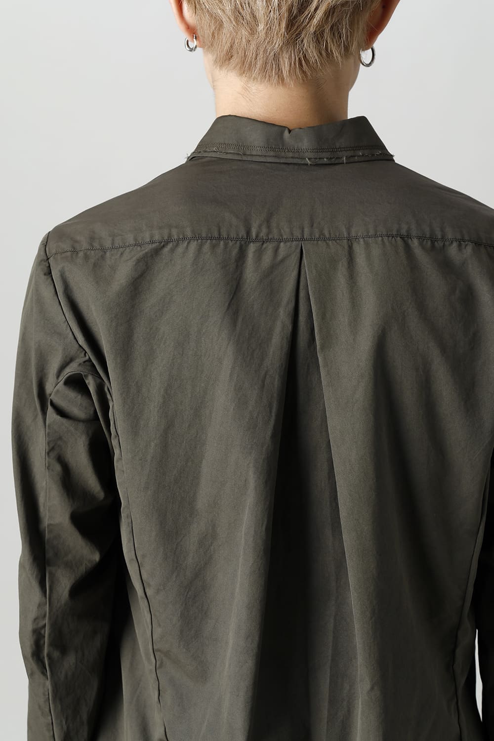 Shirt FINX 120/2 Cotton Dark Olive