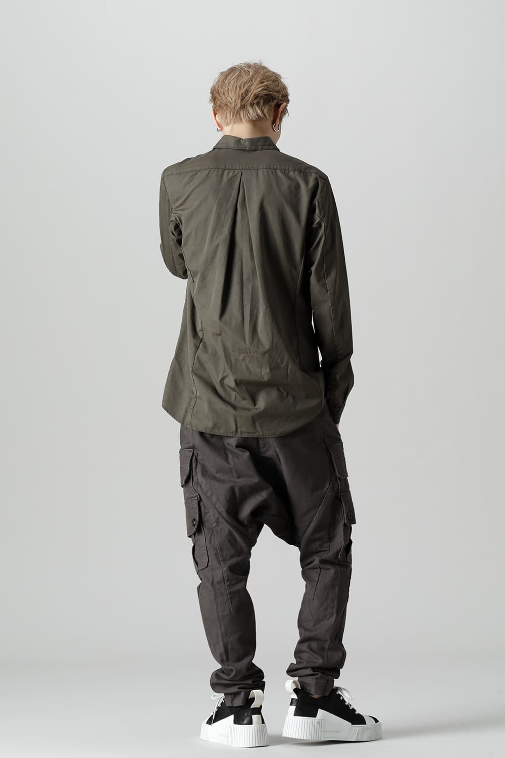 Shirt FINX 120/2 Cotton Dark Olive