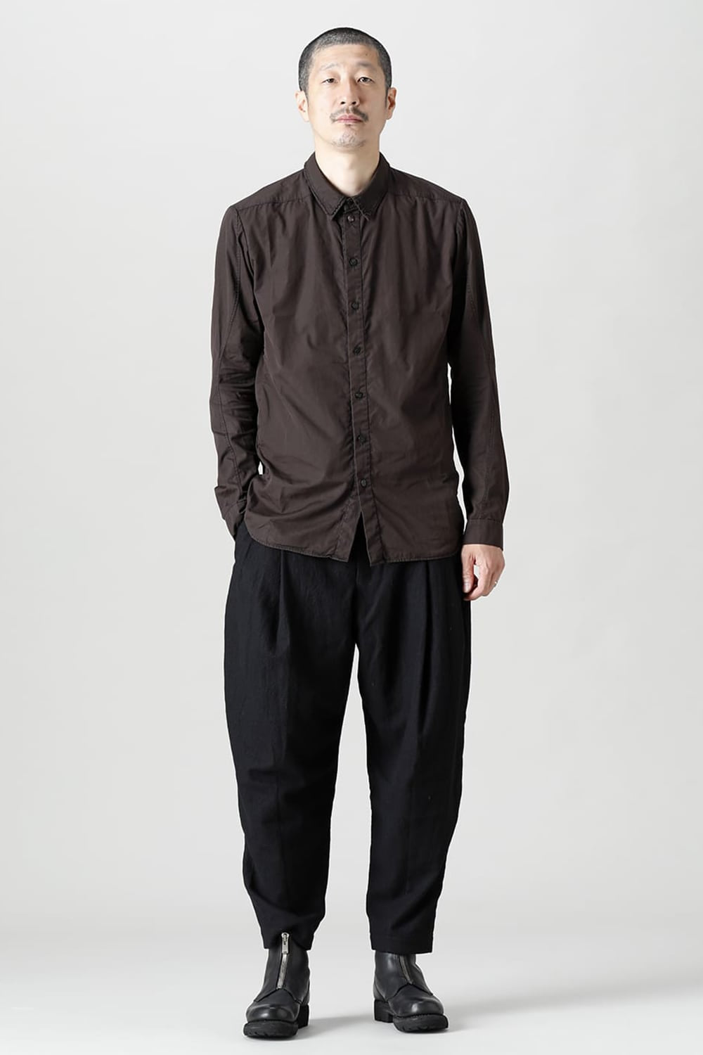 Shirt FINX 120/2 Cotton Lava Stone