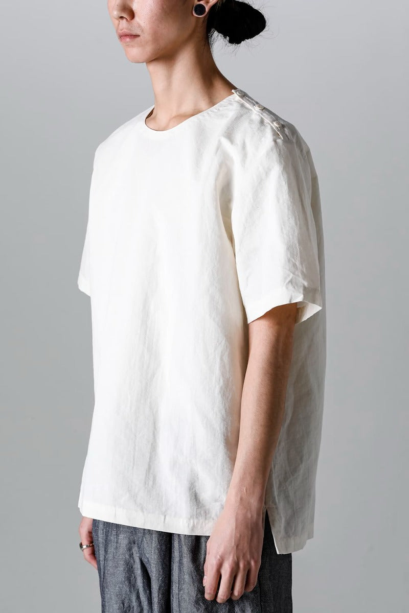 Side Button Tee