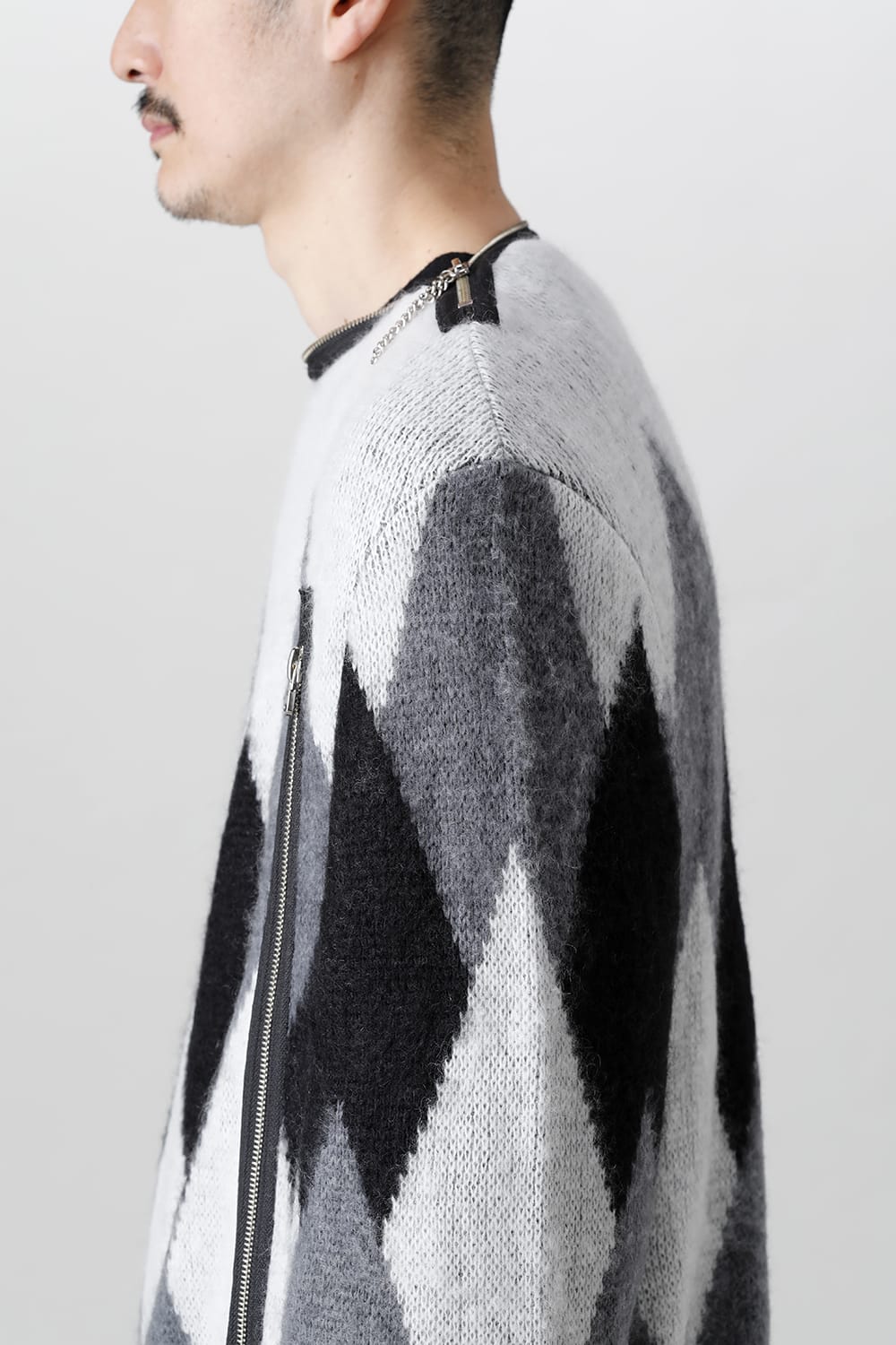 Boat neck Argyle Cape