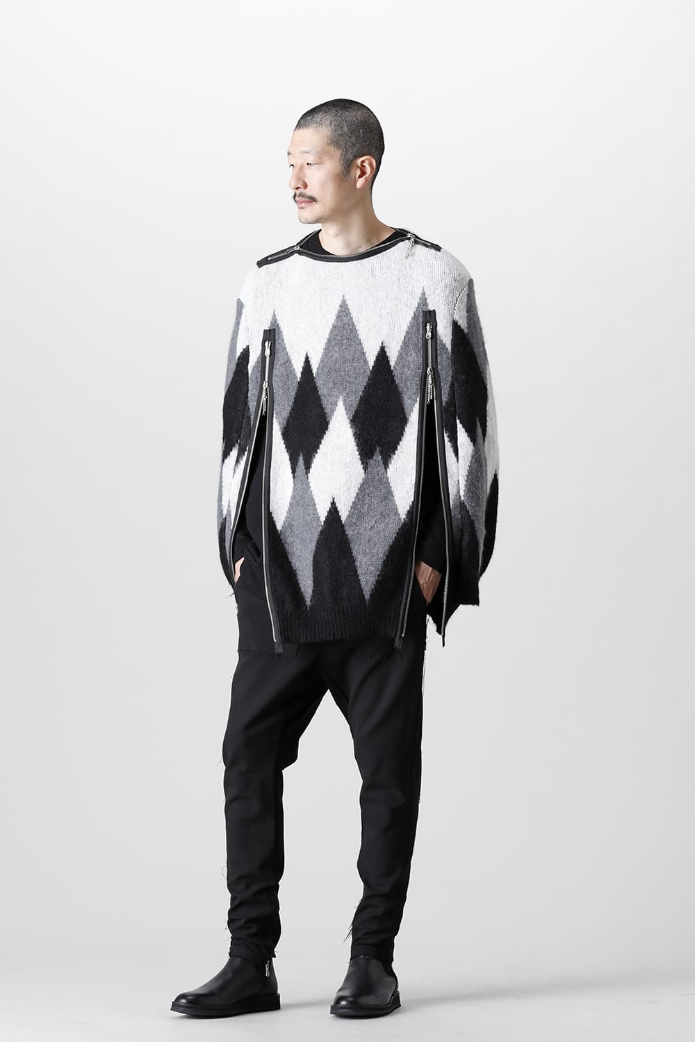 Boat neck Argyle Cape