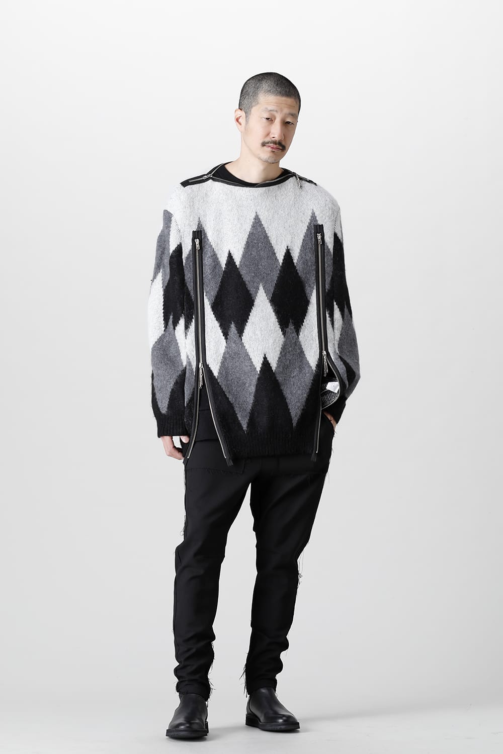 Boat neck Argyle Cape