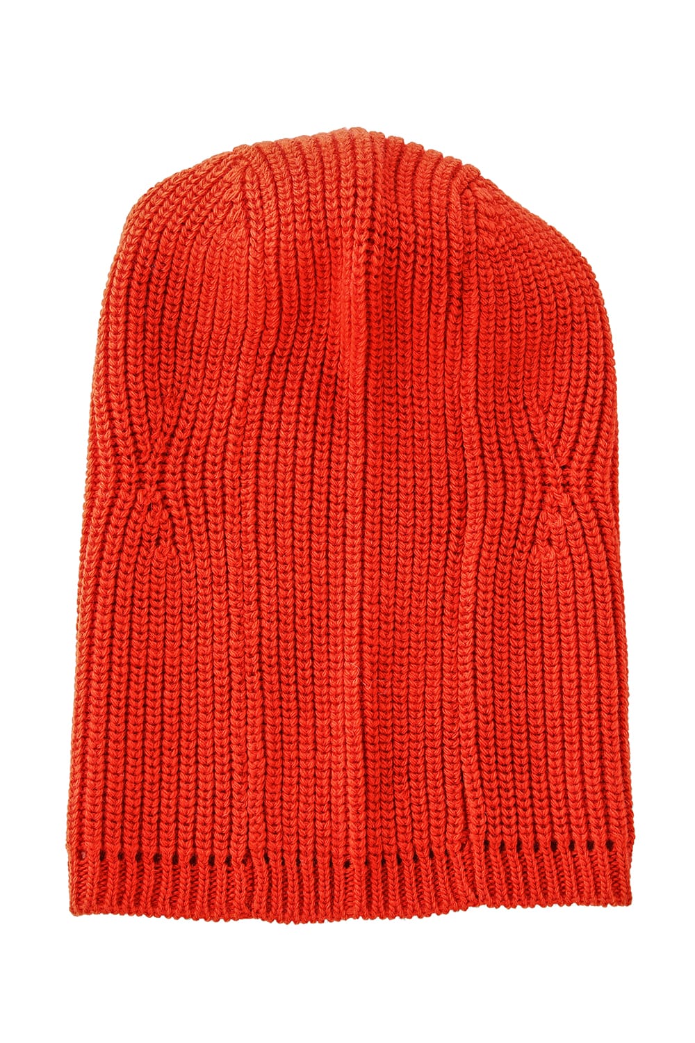 aran pattern balaclava Orange