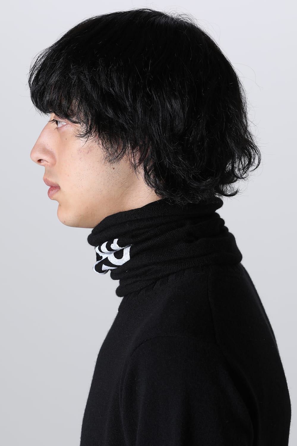 cashmere silk neck warmer.