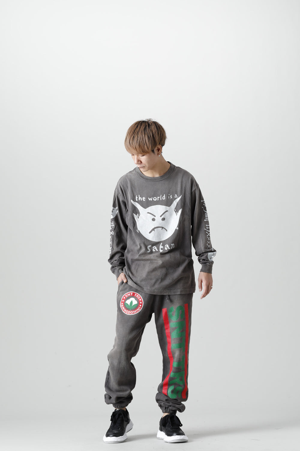 Satan Long sleeve T-shirt