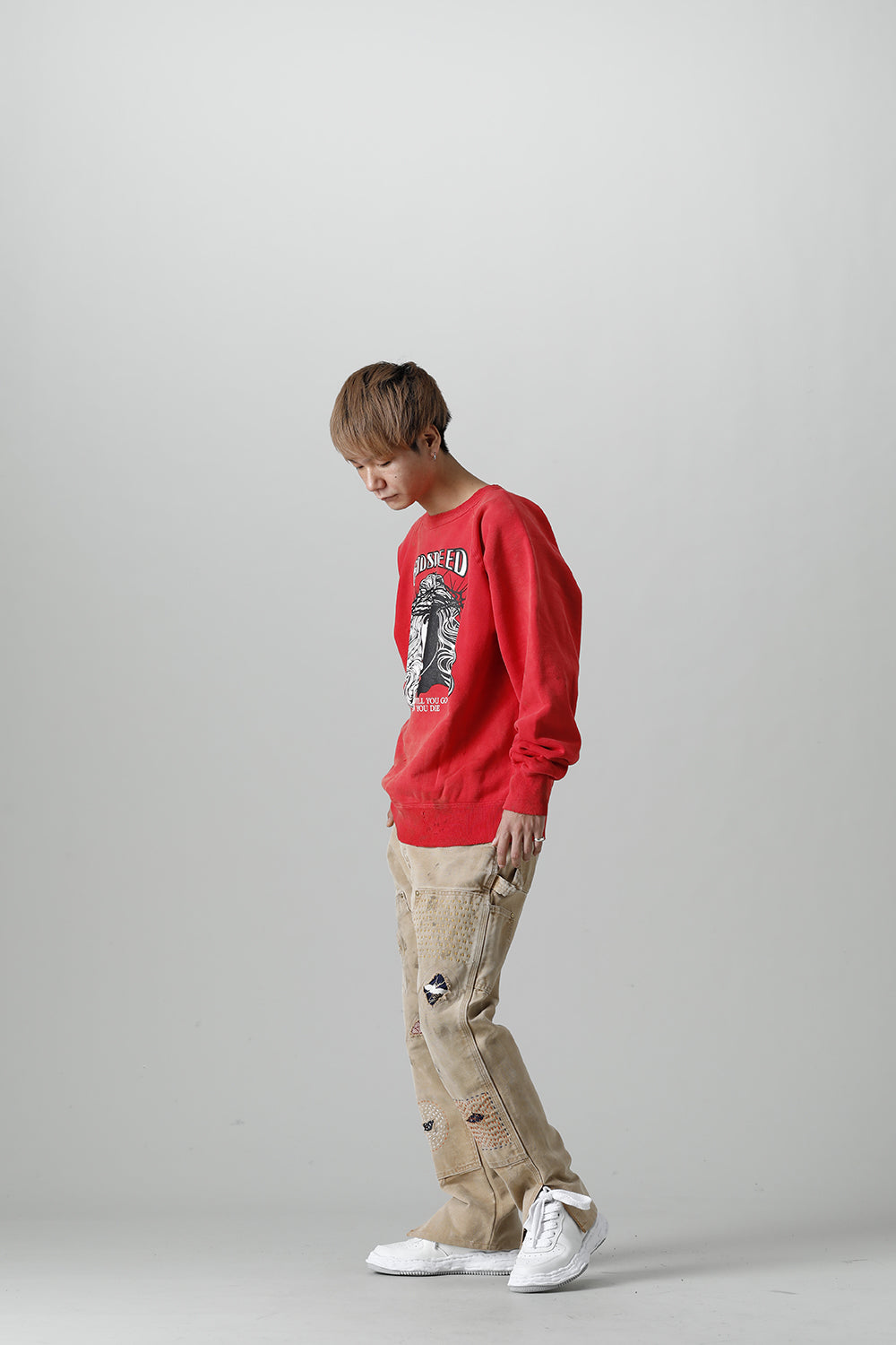 Godspeed Raglan sleeve Sweat shirt