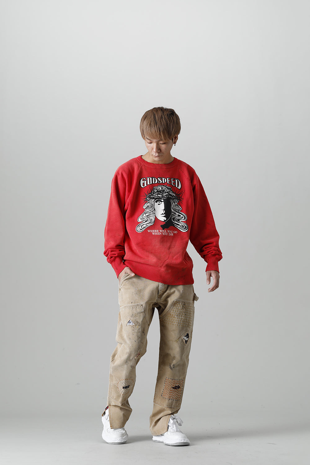 Godspeed Raglan sleeve Sweat shirt