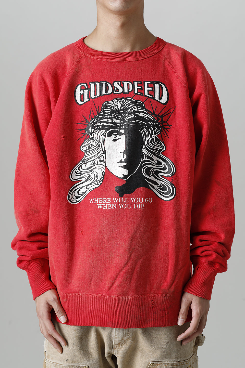 Godspeed Raglan sleeve Sweat shirt