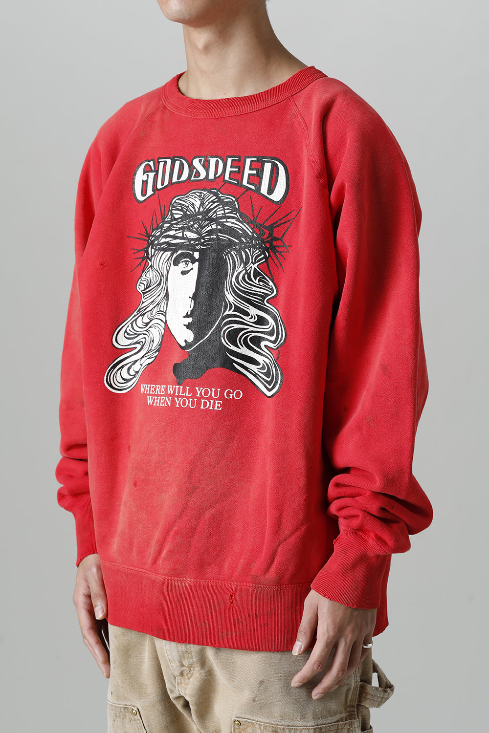 Godspeed Raglan sleeve Sweat shirt