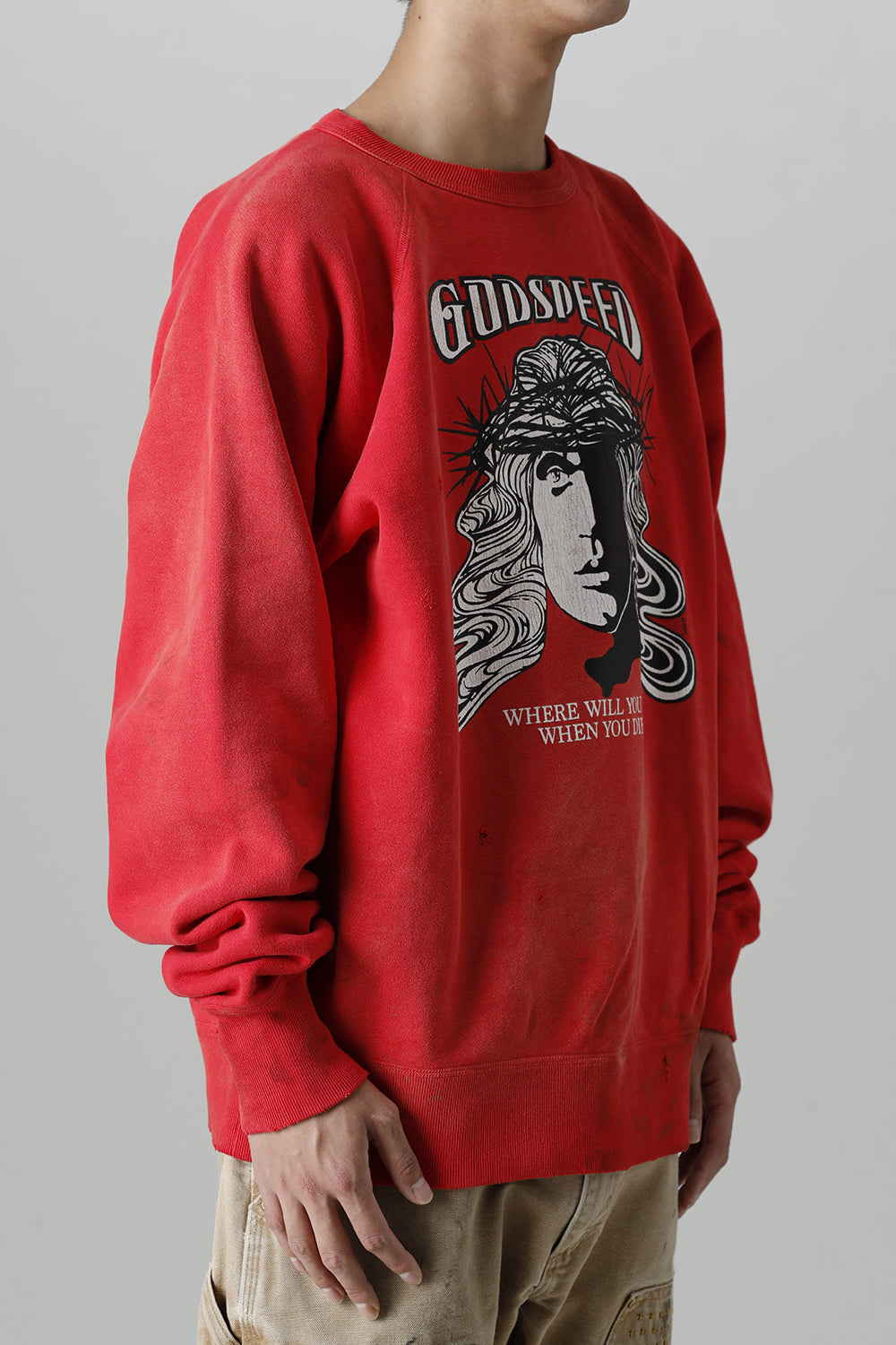 Godspeed Raglan sleeve Sweat shirt