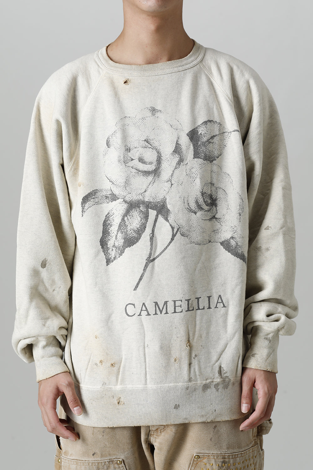 Camellia Raglan sleeve Sweat shirt