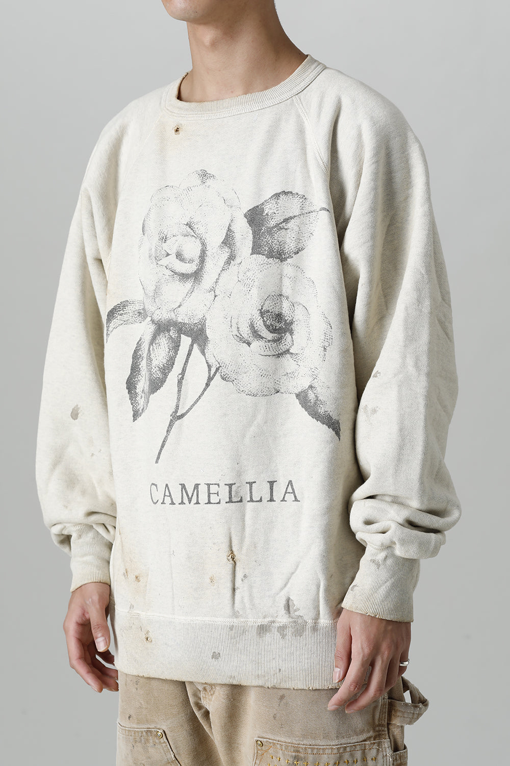 Camellia Raglan sleeve Sweat shirt