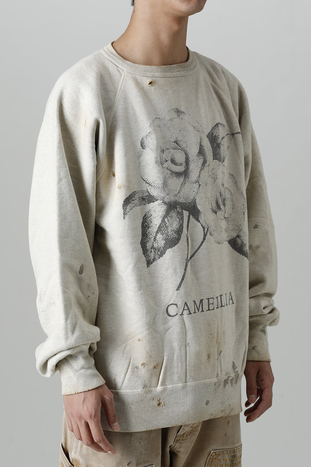 Camellia Raglan sleeve Sweat shirt