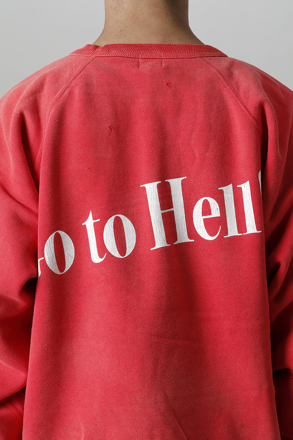 Enjoy Hell Raglan sleeve Sweat shirt