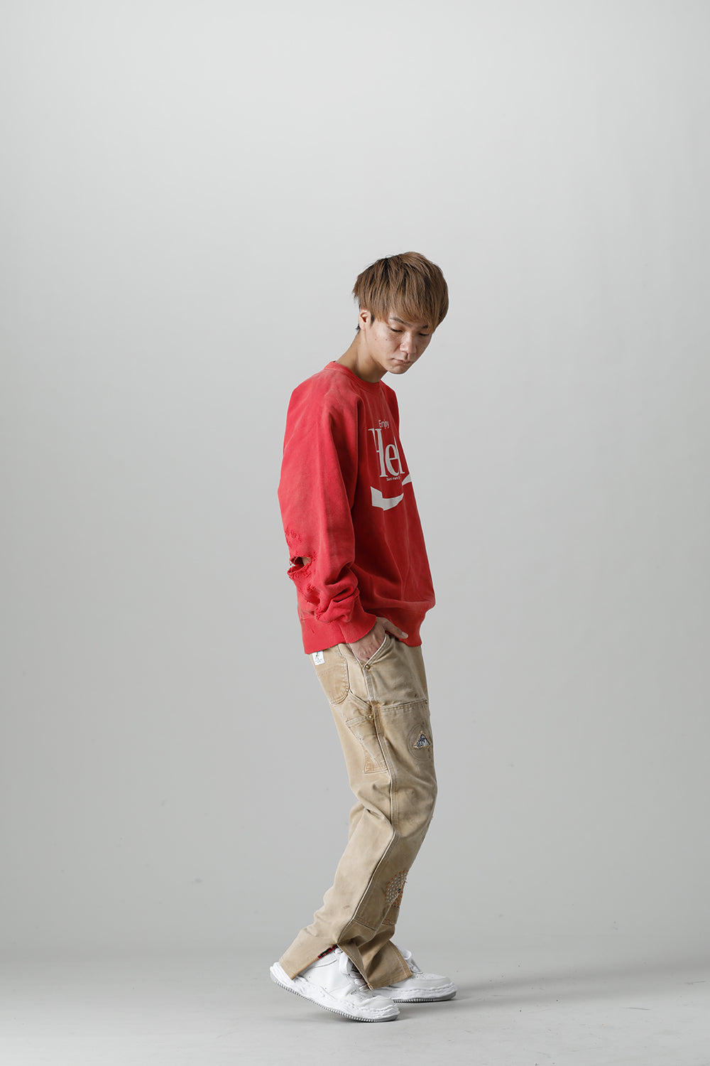 Enjoy Hell Raglan sleeve Sweat shirt