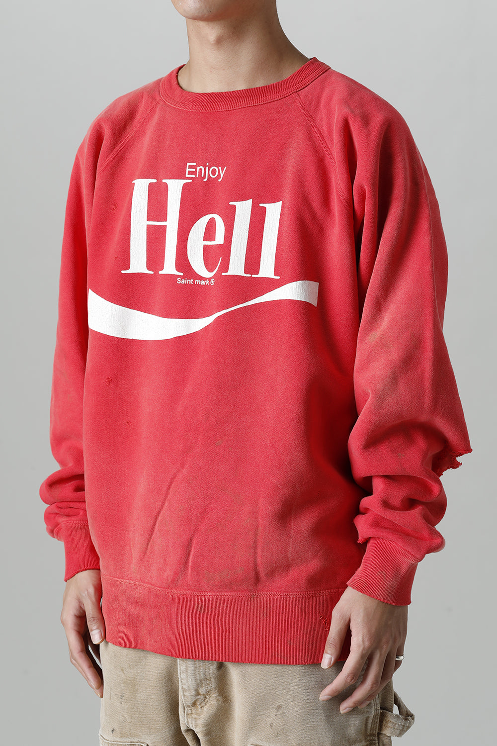 Enjoy Hell Raglan sleeve Sweat shirt
