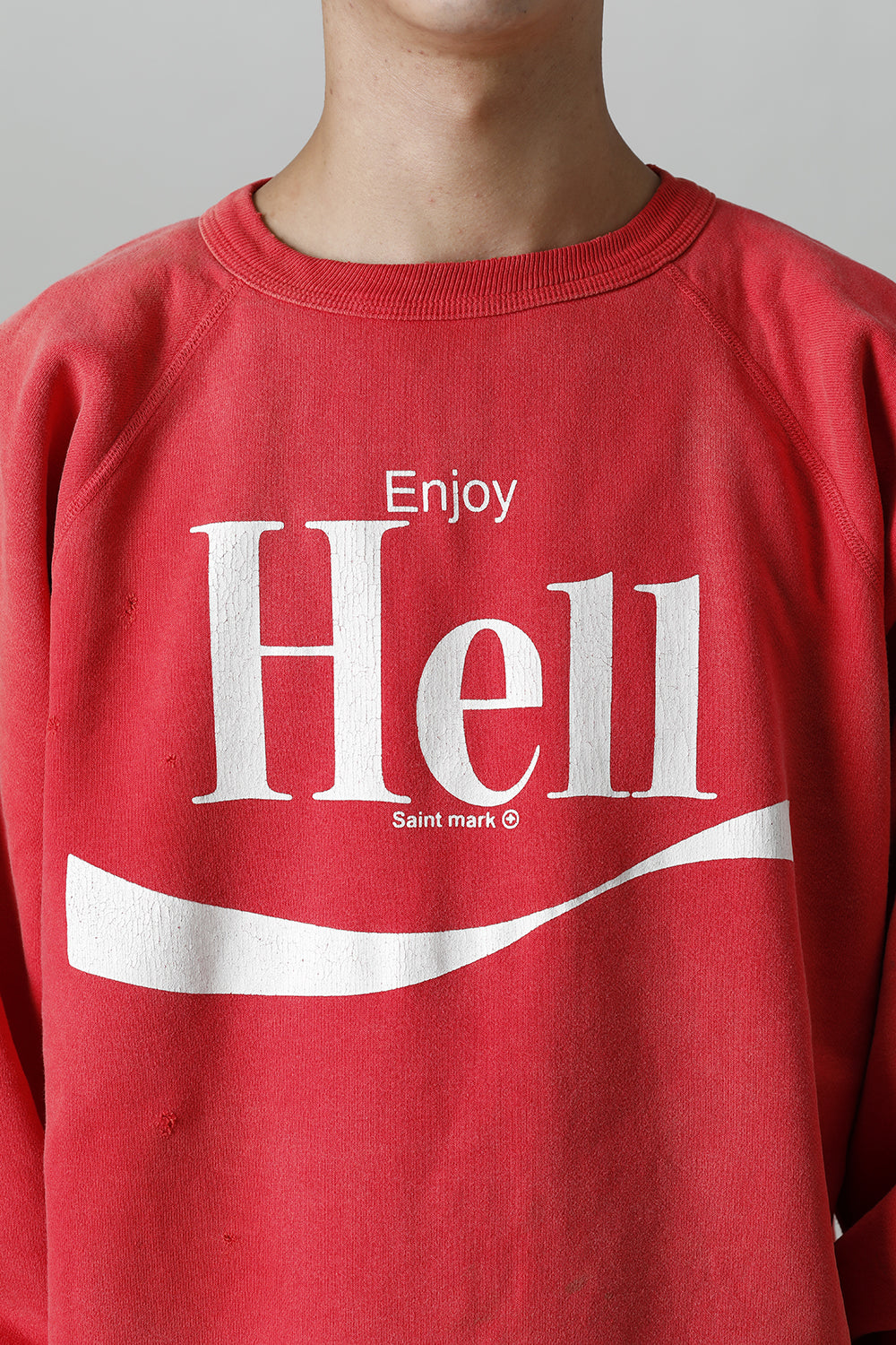 Enjoy Hell Raglan sleeve Sweat shirt