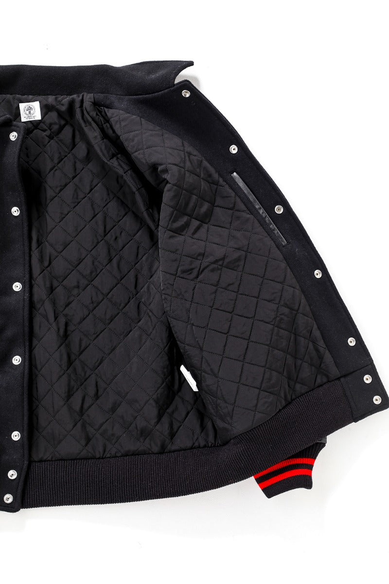 DEVIL Varsity Jacket Black