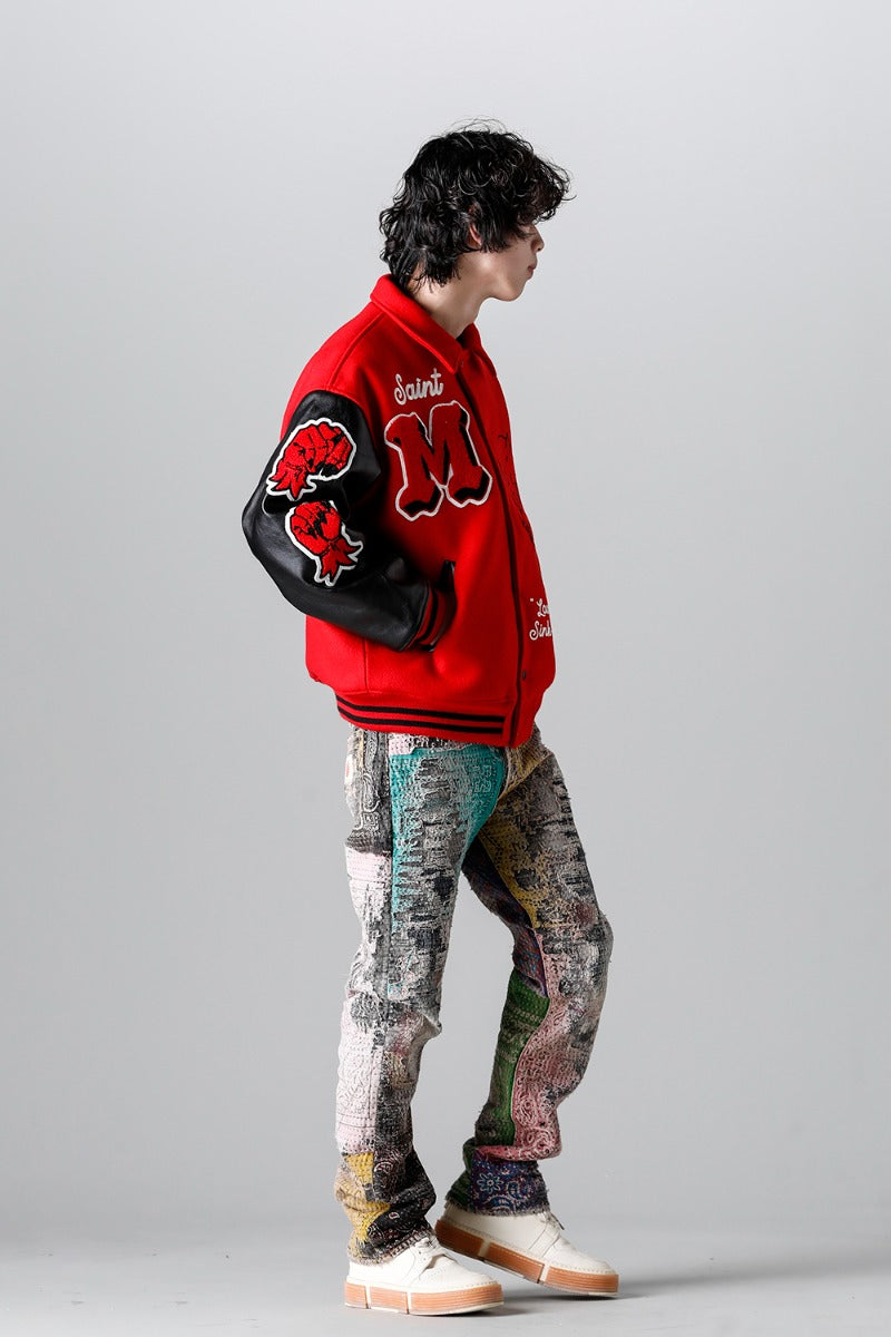 DEVIL Varsity Jacket Red