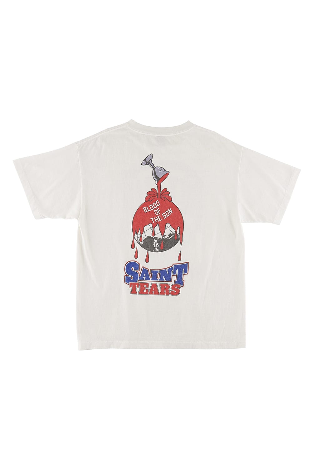 DENIM TEARS × ©SAINT M×××××× "SAINT TEARS" HOLY GRAIL Short sleeve T-shirt