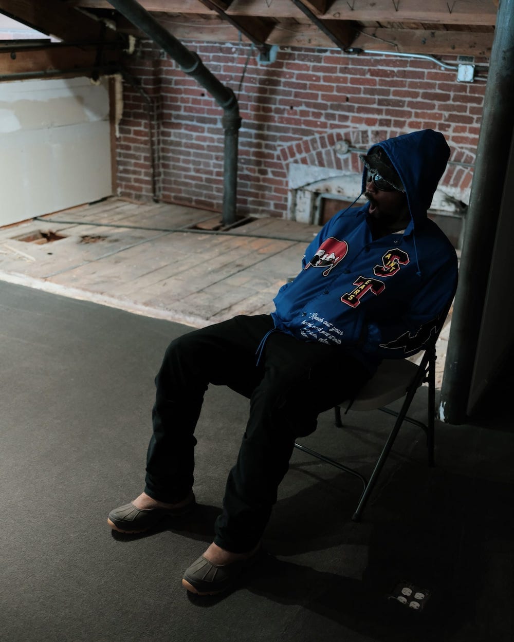 DENIM TEARS × ©SAINT M×××××× "SAINT TEARS" HOLY GRAIL Coach Jacket