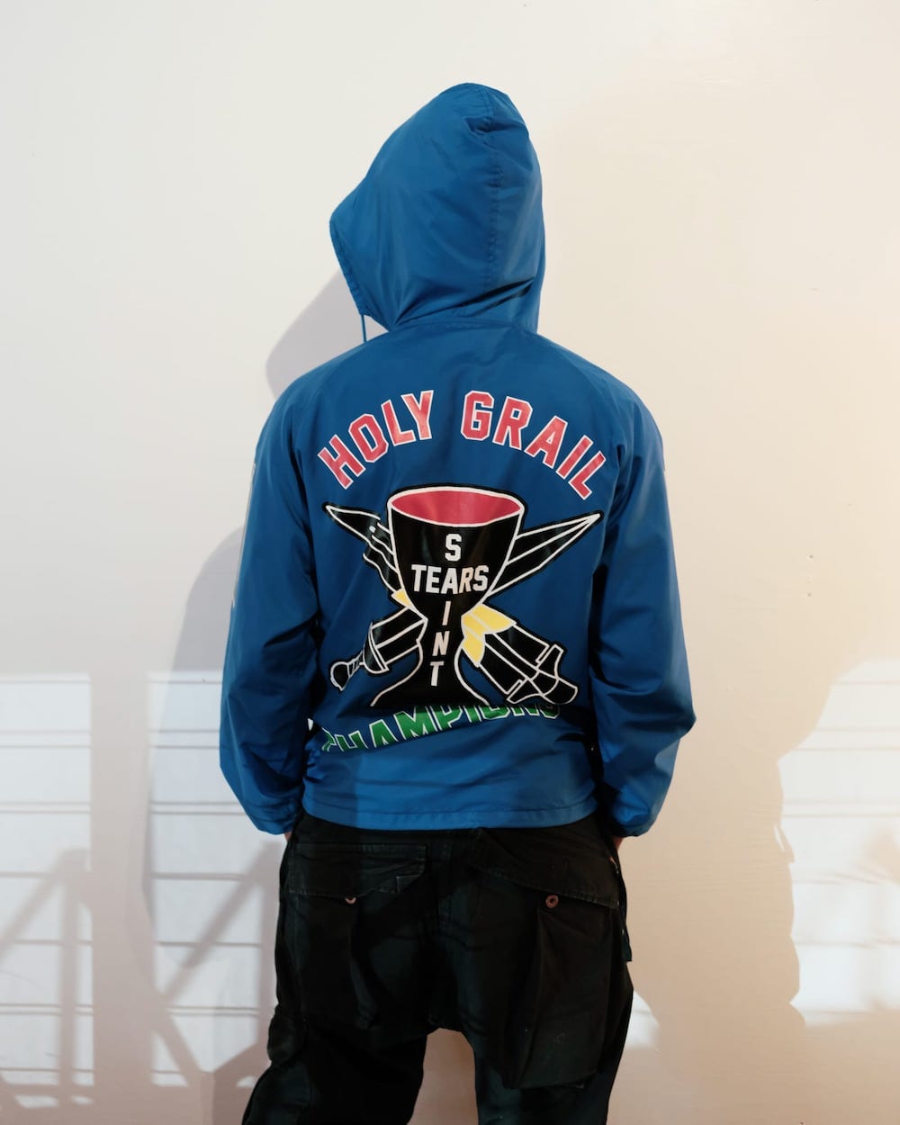 DENIM TEARS × ©SAINT M×××××× "SAINT TEARS" HOLY GRAIL Coach Jacket