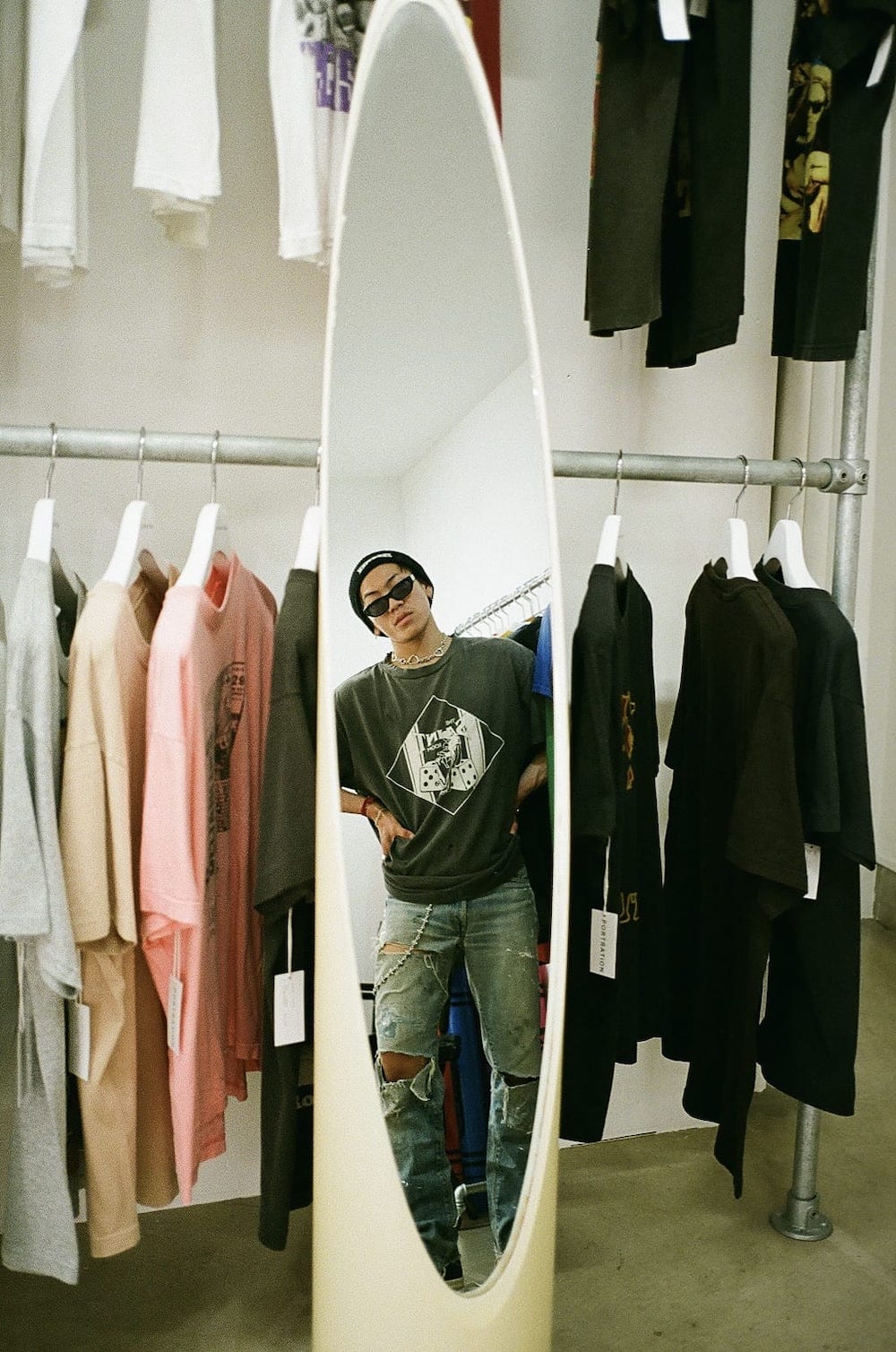 SHERMER ACADEMY × ©SAINT M×××××× SAINT ROOM Short sleeve T-shirt