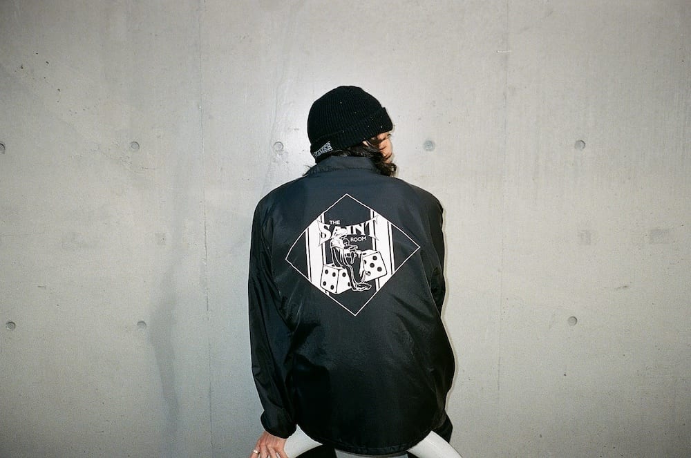 シャーマーアカデミー × セントマイケル SAINT ROOM コーチジャケット