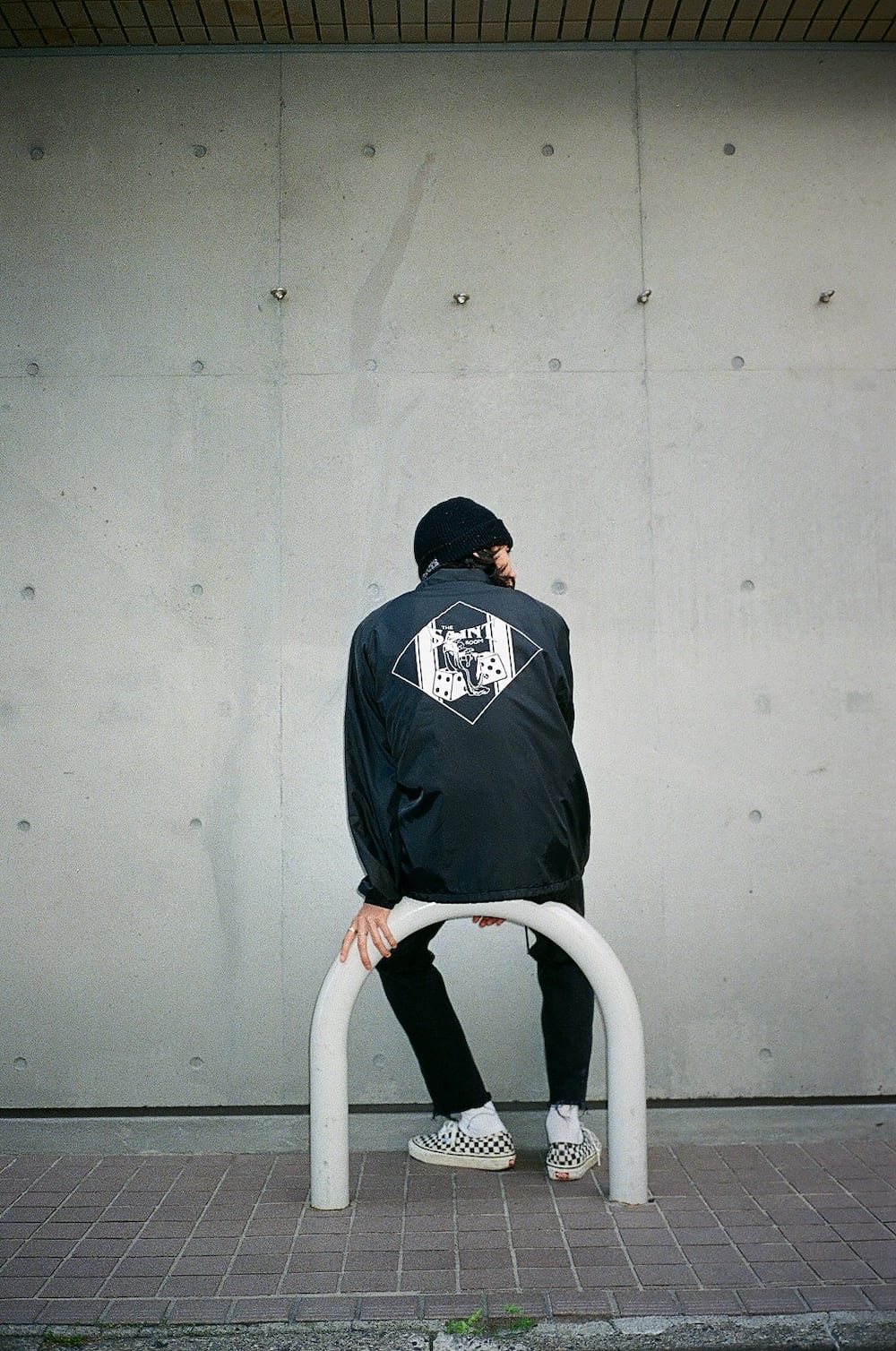 シャーマーアカデミー × セントマイケル SAINT ROOM コーチジャケット