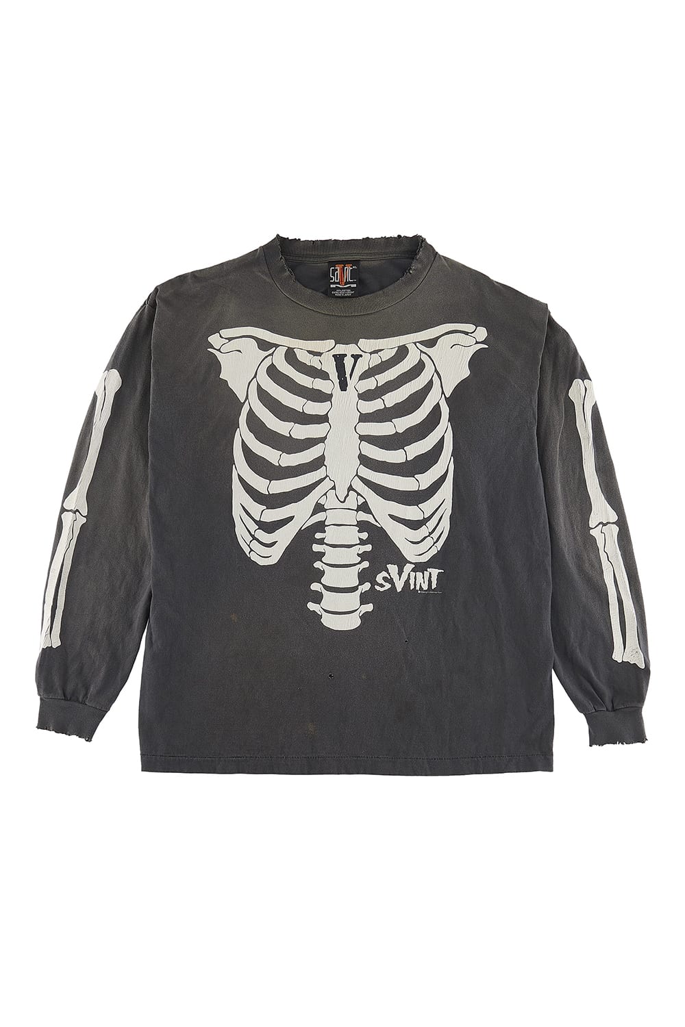 VLONE × ©SAINT M×××××× BONE Long sleeve T-shirt