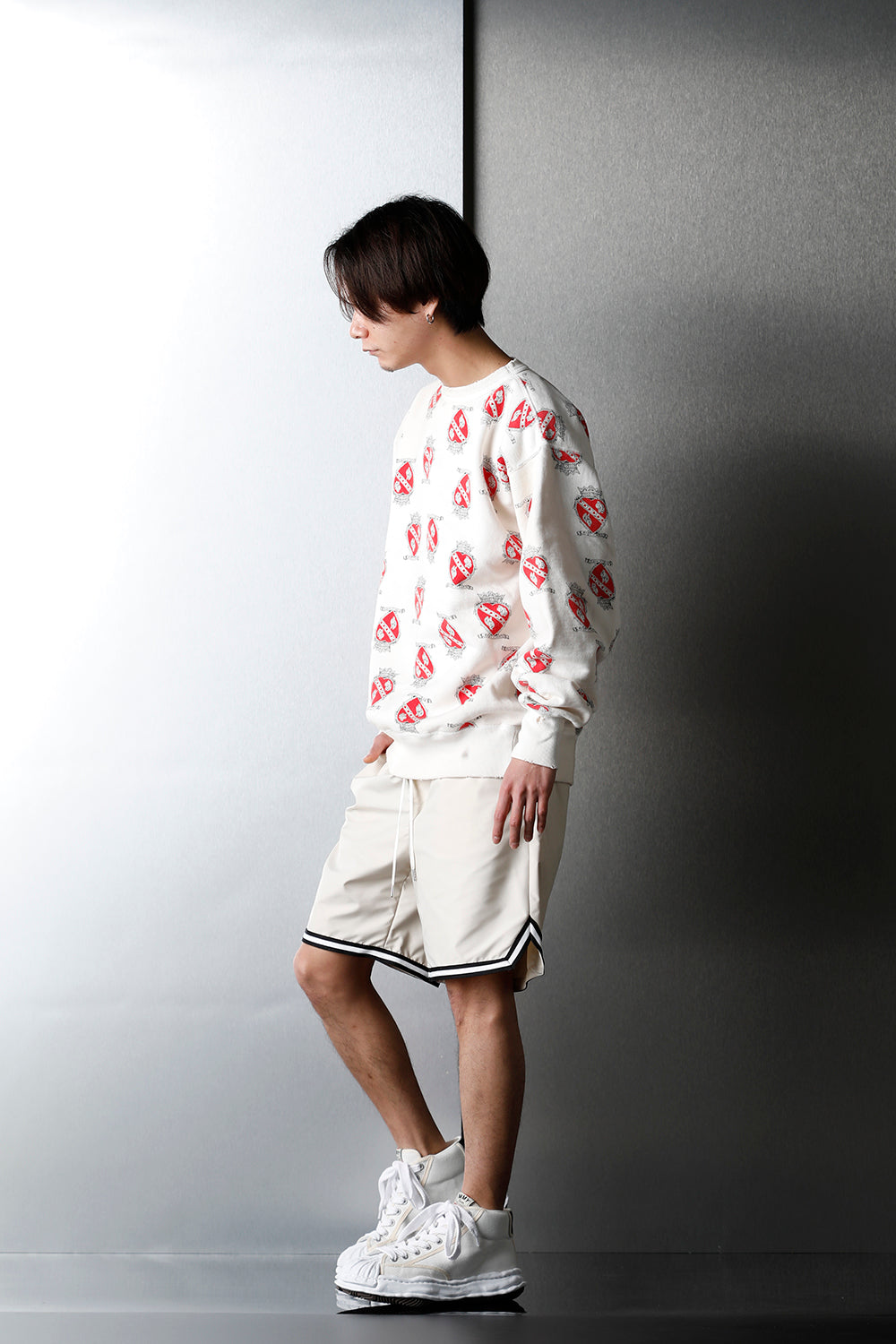 Heart Crew neck Sweat shirt