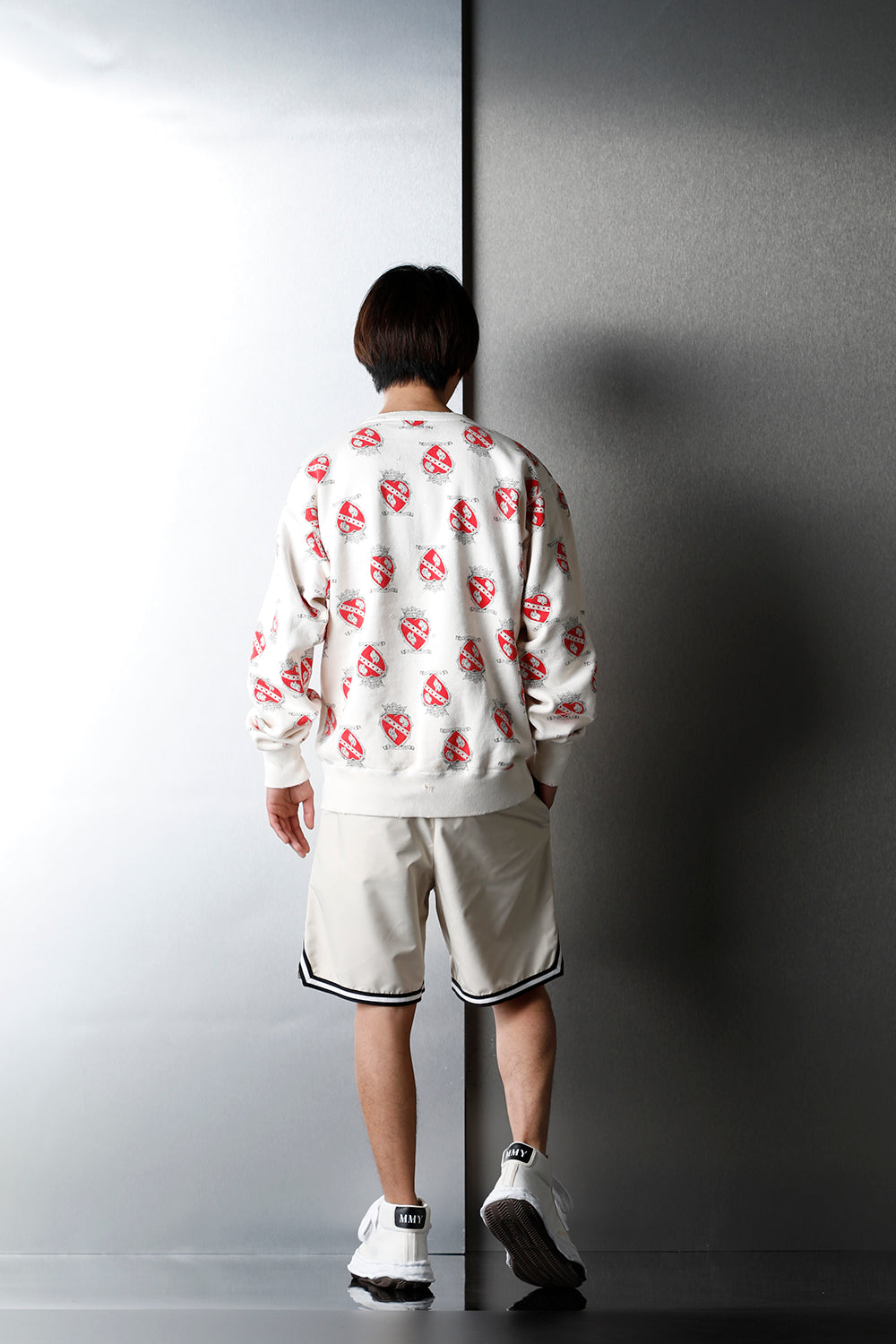 Heart Crew neck Sweat shirt