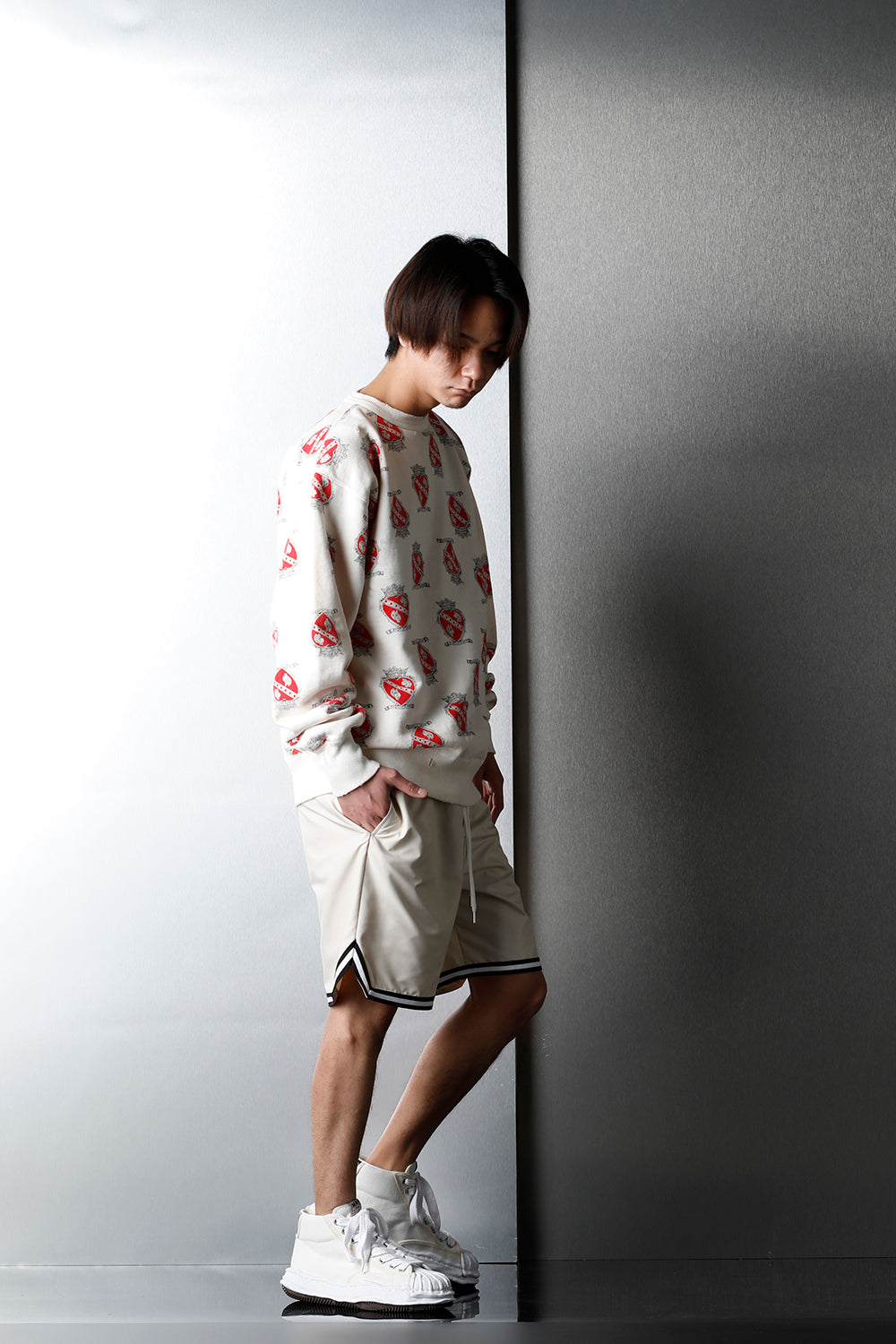 Heart Crew neck Sweat shirt