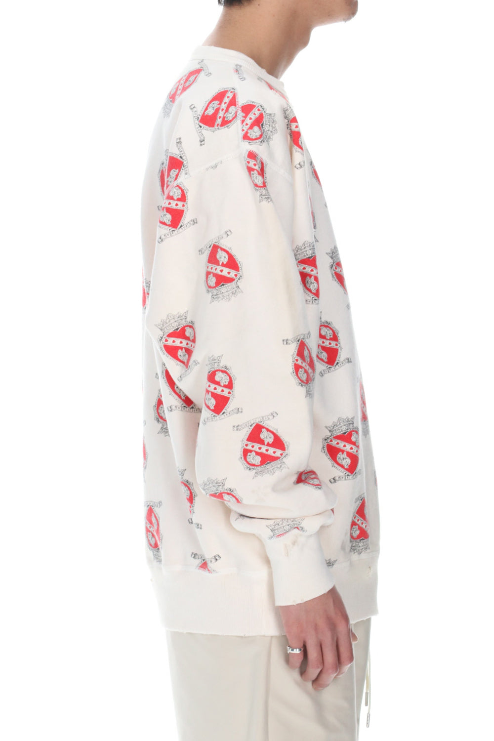 Heart Crew neck Sweat shirt