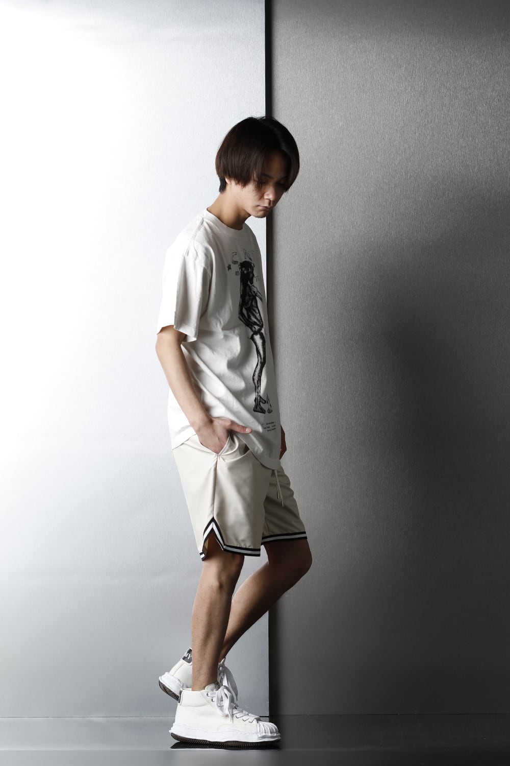 セントマイケル × デニム ティアーズ Needomile Teais Emeedovole Tears ショートスリーブTシャツ