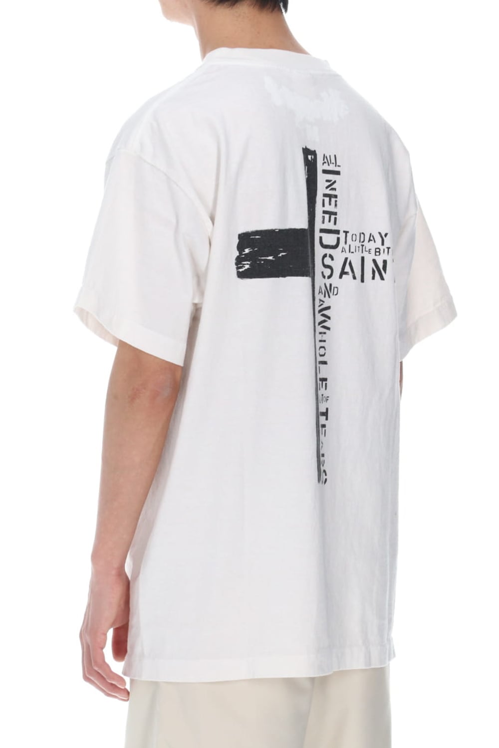 セントマイケル × デニム ティアーズ Needomile Teais Emeedovole Tears ショートスリーブTシャツ