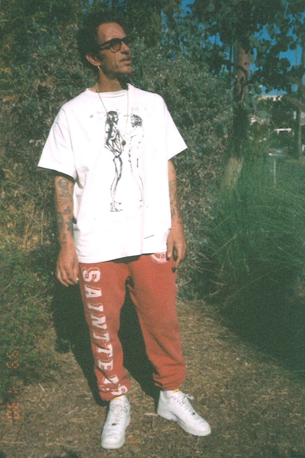 セントマイケル × デニム ティアーズ Needomile Teais Emeedovole Tears ショートスリーブTシャツ