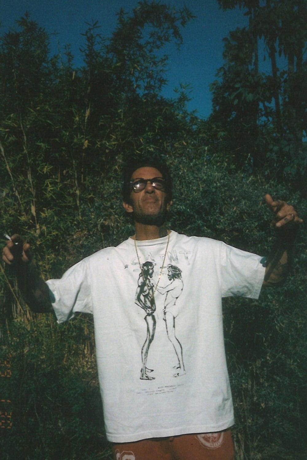 セントマイケル × デニム ティアーズ Needomile Teais Emeedovole Tears ショートスリーブTシャツ