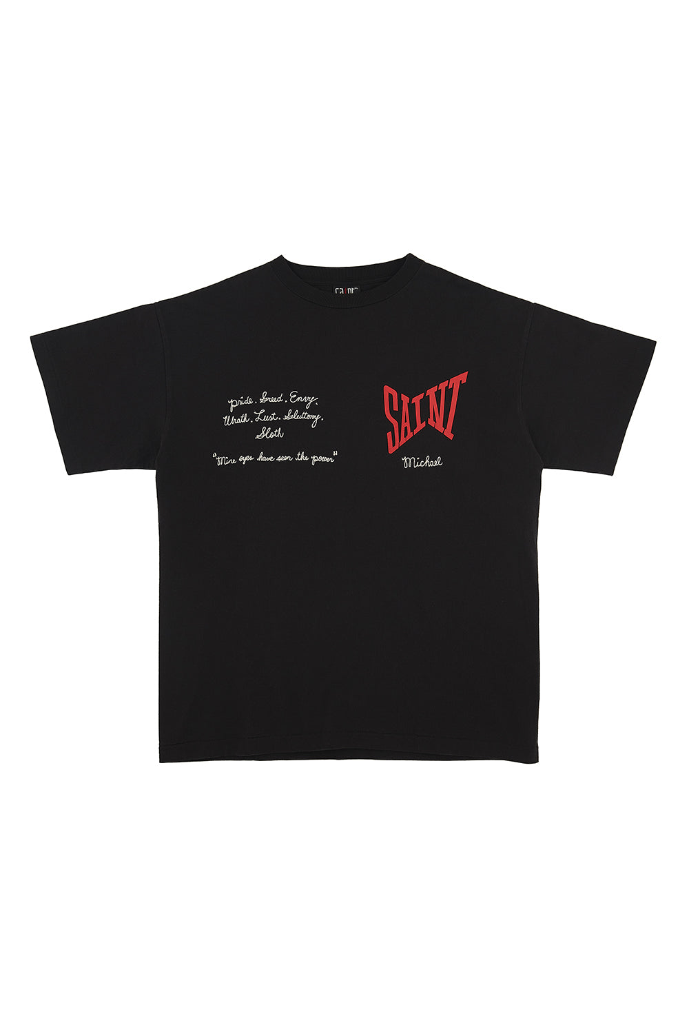 Logo Short sleeve Tee Black