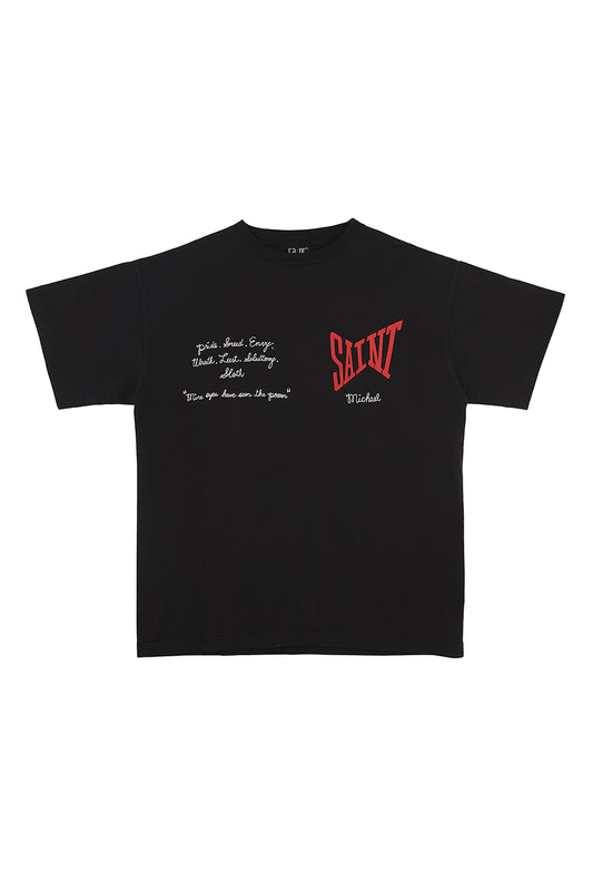 Logo Short sleeve Tee Black