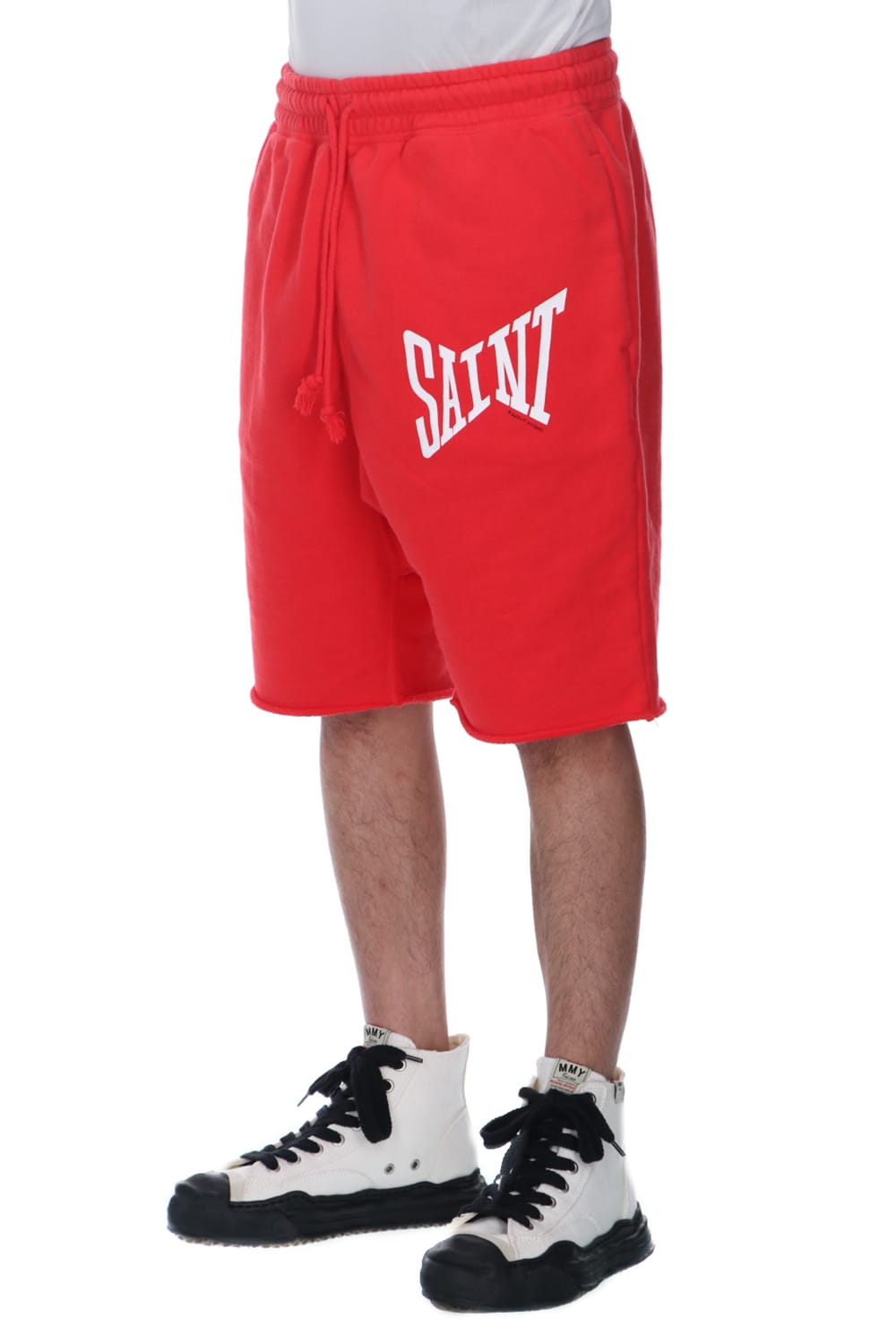 Logo Sweat shorts Red