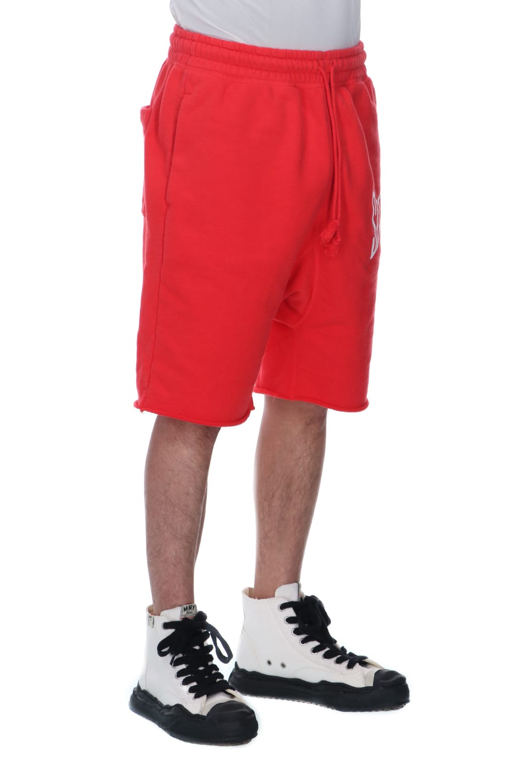 Logo Sweat shorts Red