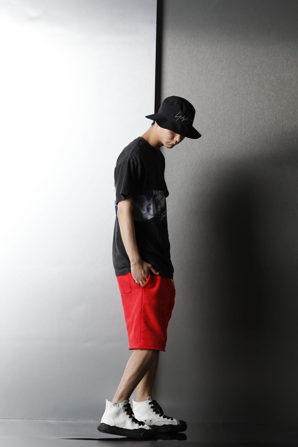 Logo Sweat shorts Red