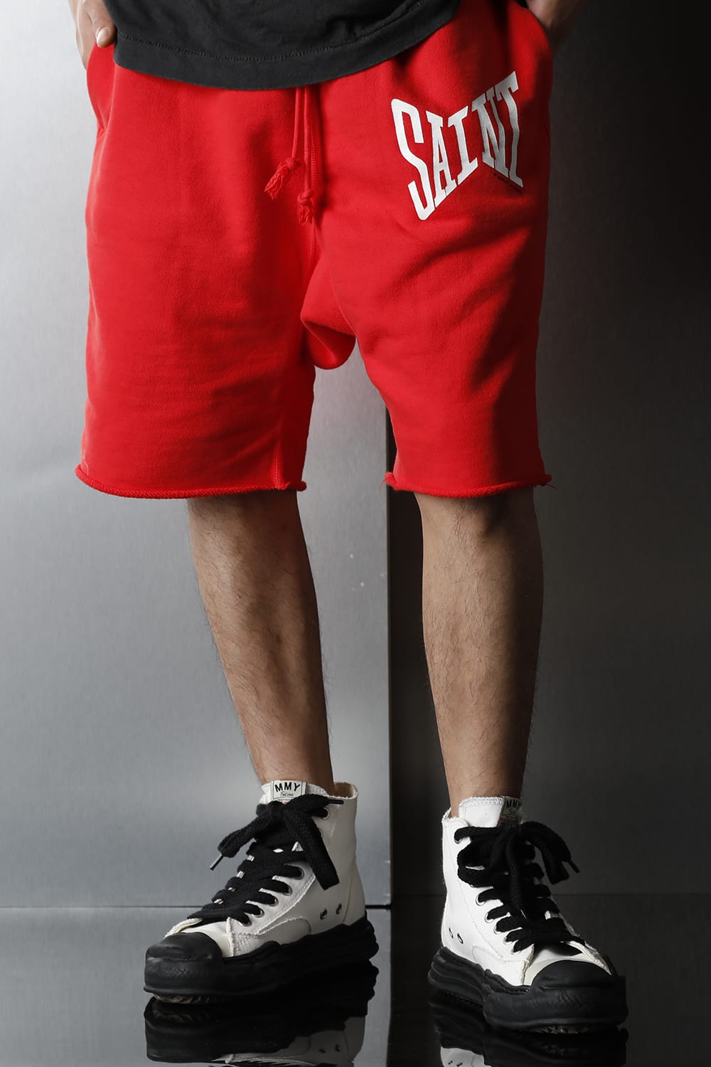 Logo Sweat shorts Red
