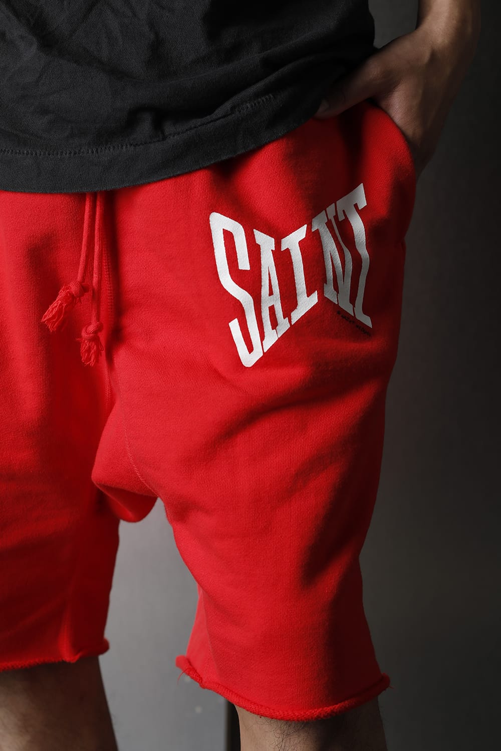 Logo Sweat shorts Red